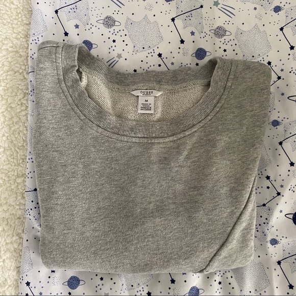 Guess Grey and Jean Sleeved Long Sleeve - Picture 4 of 4